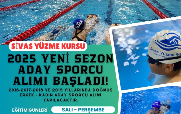 2025 YENİ SEZON LİSANSLI ADAY SPORCU ALIMI BAŞVURUSU (HAFTA İÇİ GRUBU)